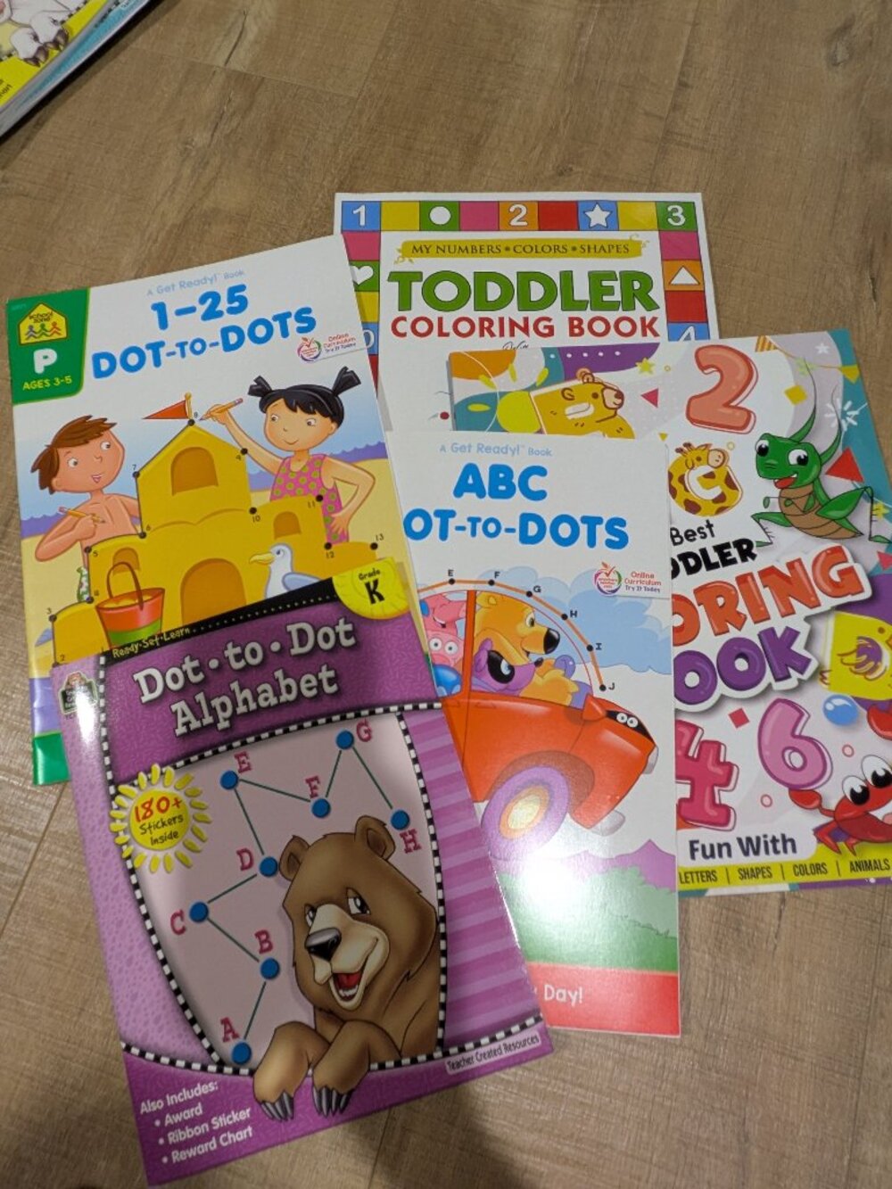 Pre-K Learning Activity Books Bundle | Preschool Kindergarten